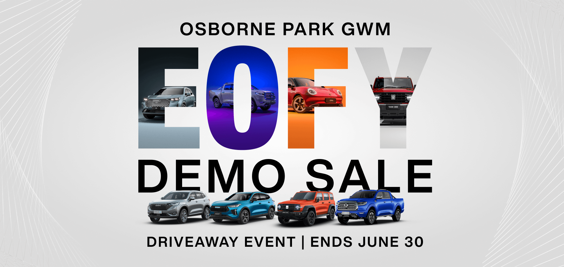 EOFY Driveaway Event - Demo Sale